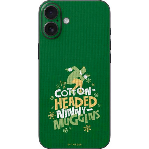 Elf Cotton Headed Ninny Muggins iPhone 16 Plus Skin